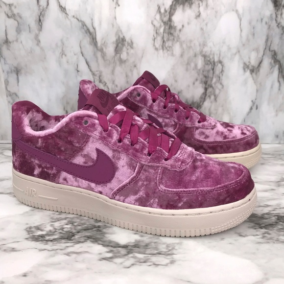 Nike Other - NIB Nike Air Force 1 Low Velvet Tea Berry